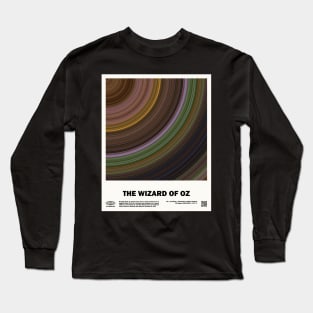 minimal_Wizard of Oz Circular Movie Long Sleeve T-Shirt